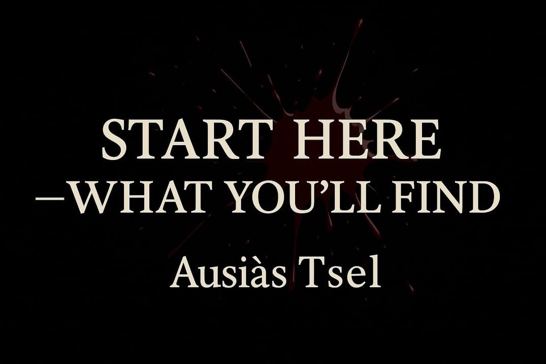 Start Here — What You’ll Find