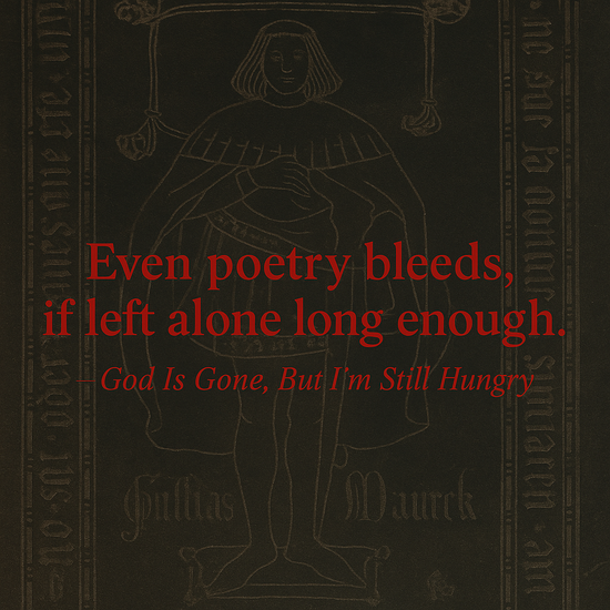 Image of: God Is Gone, But I’m Still Hungry